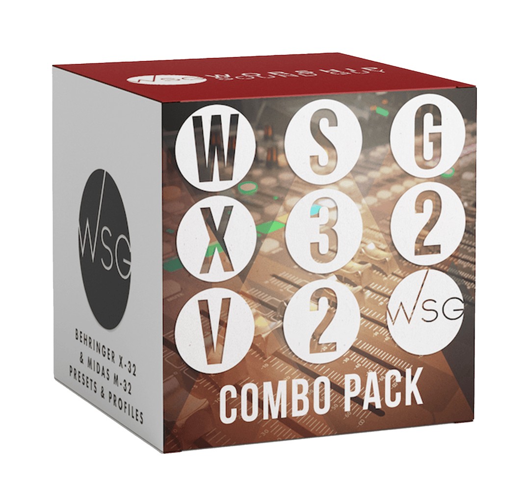 X - 32 Show Files & Presets - WorshipSoundGuy