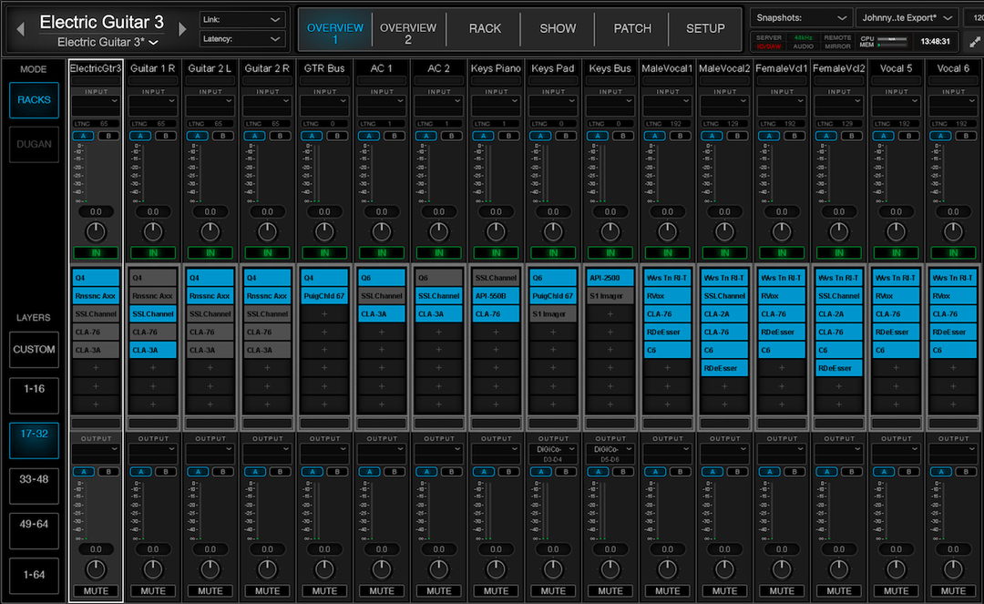 Waves SuperRack Presets - WorshipSoundGuy