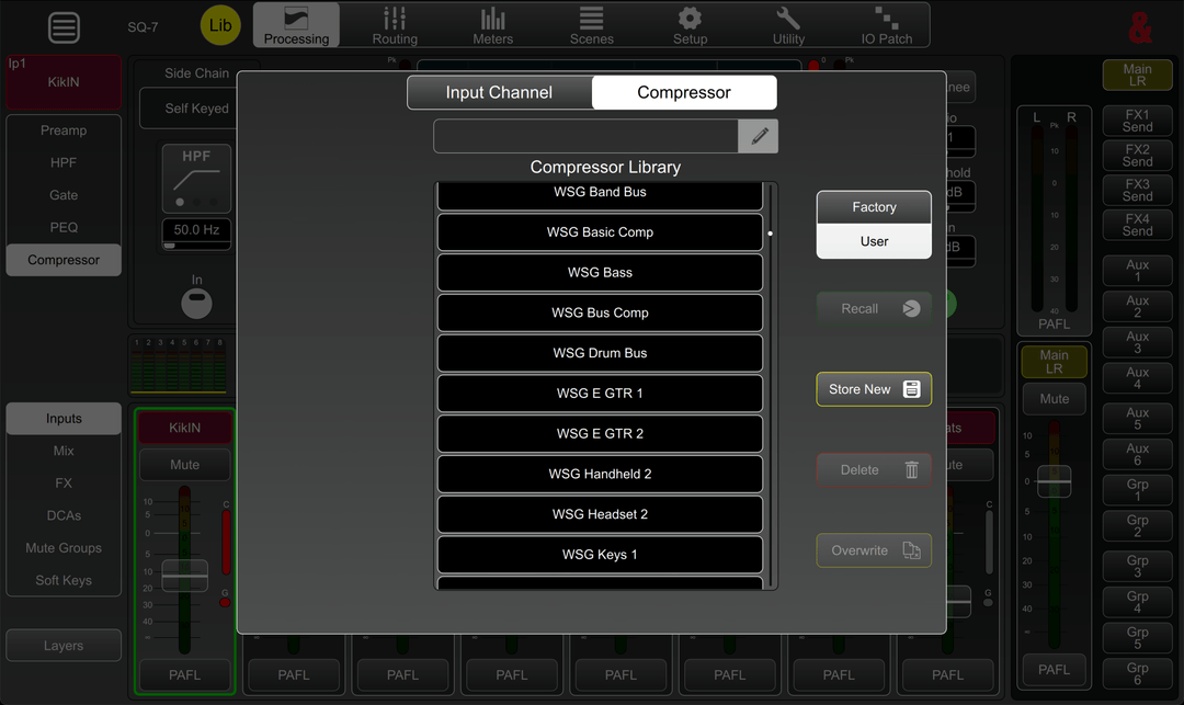 Allen & Heath SQ Series Console Presets - WorshipSoundGuy