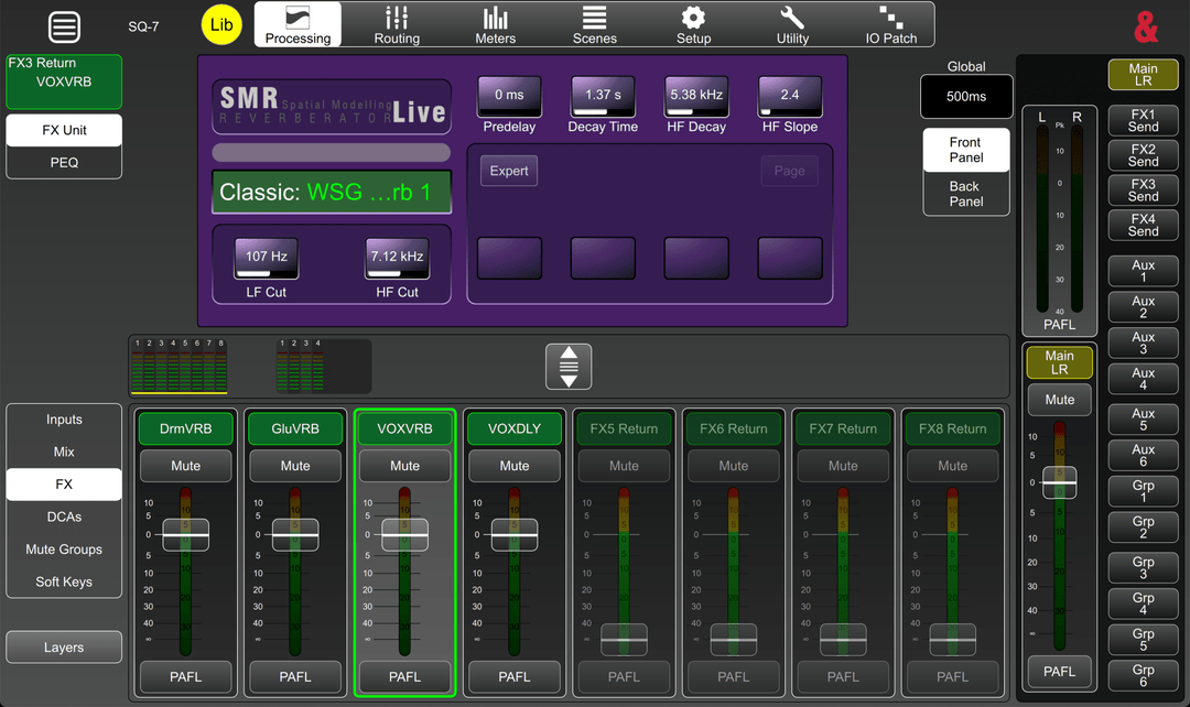 Allen & Heath SQ Series Console Presets - WorshipSoundGuy