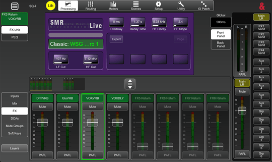 Allen & Heath SQ Series Console Presets - WorshipSoundGuy