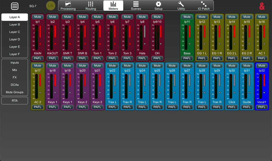 Allen & Heath SQ Series Console Presets - WorshipSoundGuy