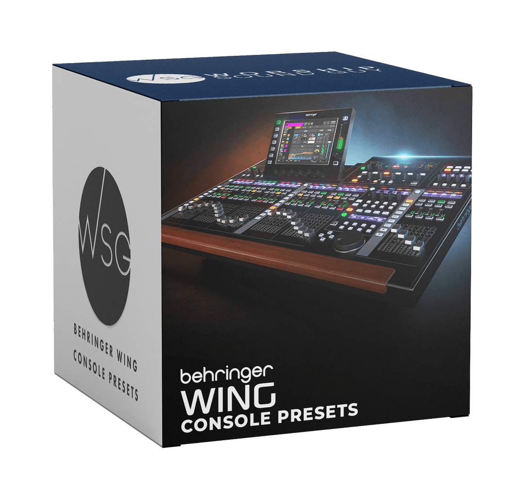 Behringer WING Console Presets - WorshipSoundGuy