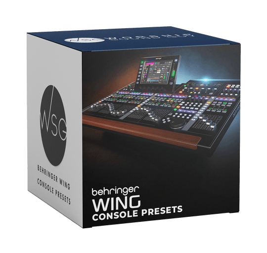 Behringer WING Console Presets - WorshipSoundGuy