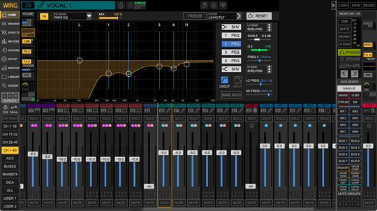 Behringer WING Console Presets - WorshipSoundGuy