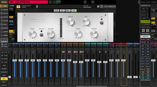 Behringer WING Console Presets - WorshipSoundGuy