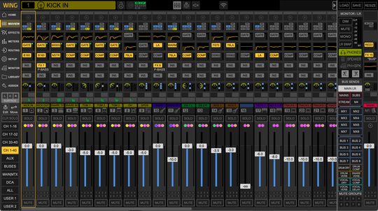 Behringer WING Console Presets - WorshipSoundGuy