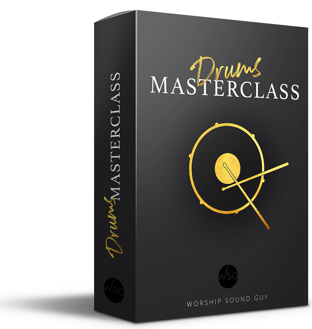Drums Masterclass - Individual Access - WorshipSoundGuy