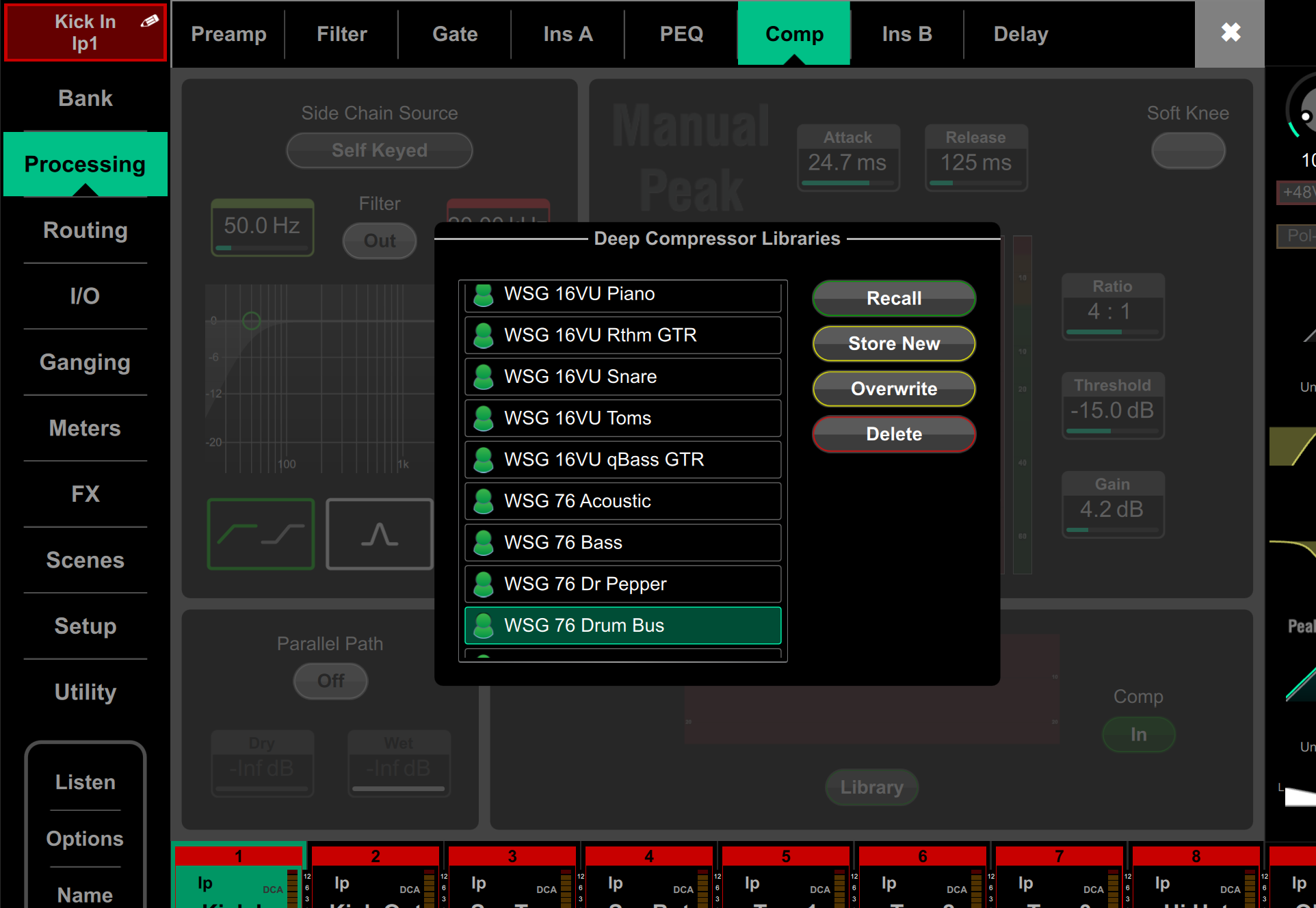 Allen & Heath AVANTIS Console Presets - WorshipSoundGuy