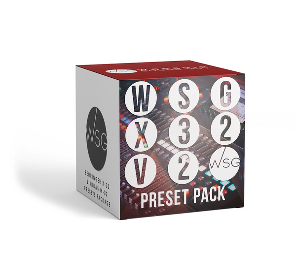 X-32 Presets Package - WorshipSoundGuy